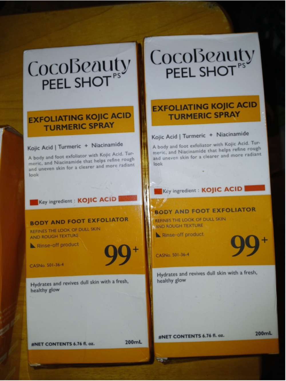 Dr. Melaxin Peel Shot NEW 6.76 Fl Oz Exfoliating Kojic Acid Turmeric Spray (2)